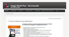 Desktop Screenshot of imageworldplus.de